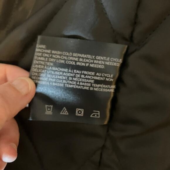 Buffalo David Bitton Black Jacket XL Full Zip Lightweight Casual Outerwear - Picture 10 of 10